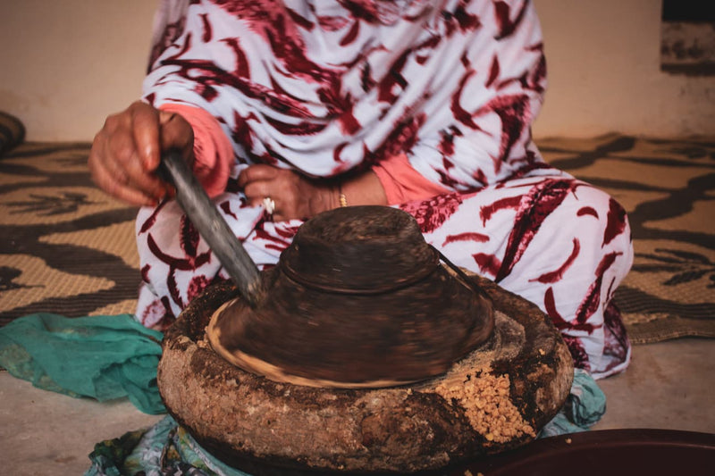 Stone Ground, Sun Kissed: The Ancient Art of Cold-Pressing Argan Oil